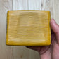 Louis Vuitton Epi Yellow/Purple Leather Cardholder Wallet