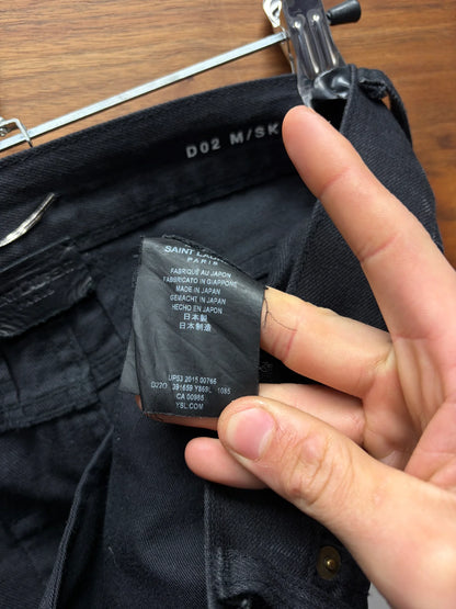 2015 Saint Laurent by Hedi Slimane D02 ‘Crash Denim’