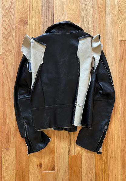 AW2012 Maison Margiela X H&M Reconstructed Leather Jacket