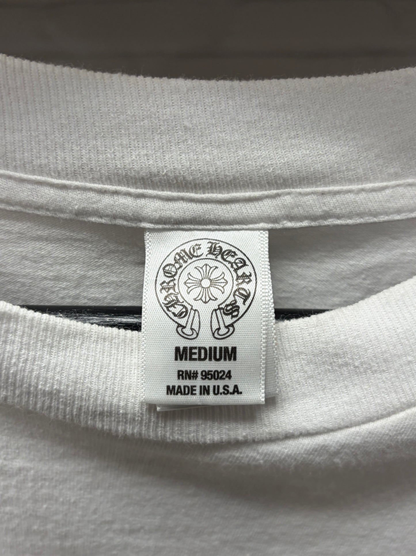 Chrome Hearts ‘California’ Plus Cross White Graphic T-Shirt