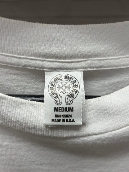 Chrome Hearts ‘California’ Plus Cross White Graphic T-Shirt