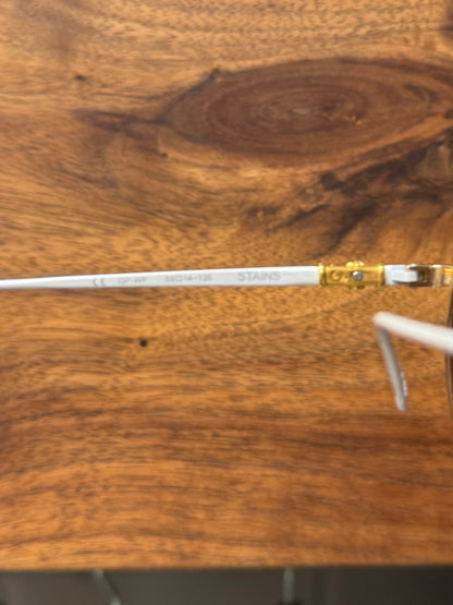 Chrome Hearts ‘Stains’ 18K Gold Aviator Sunglasses