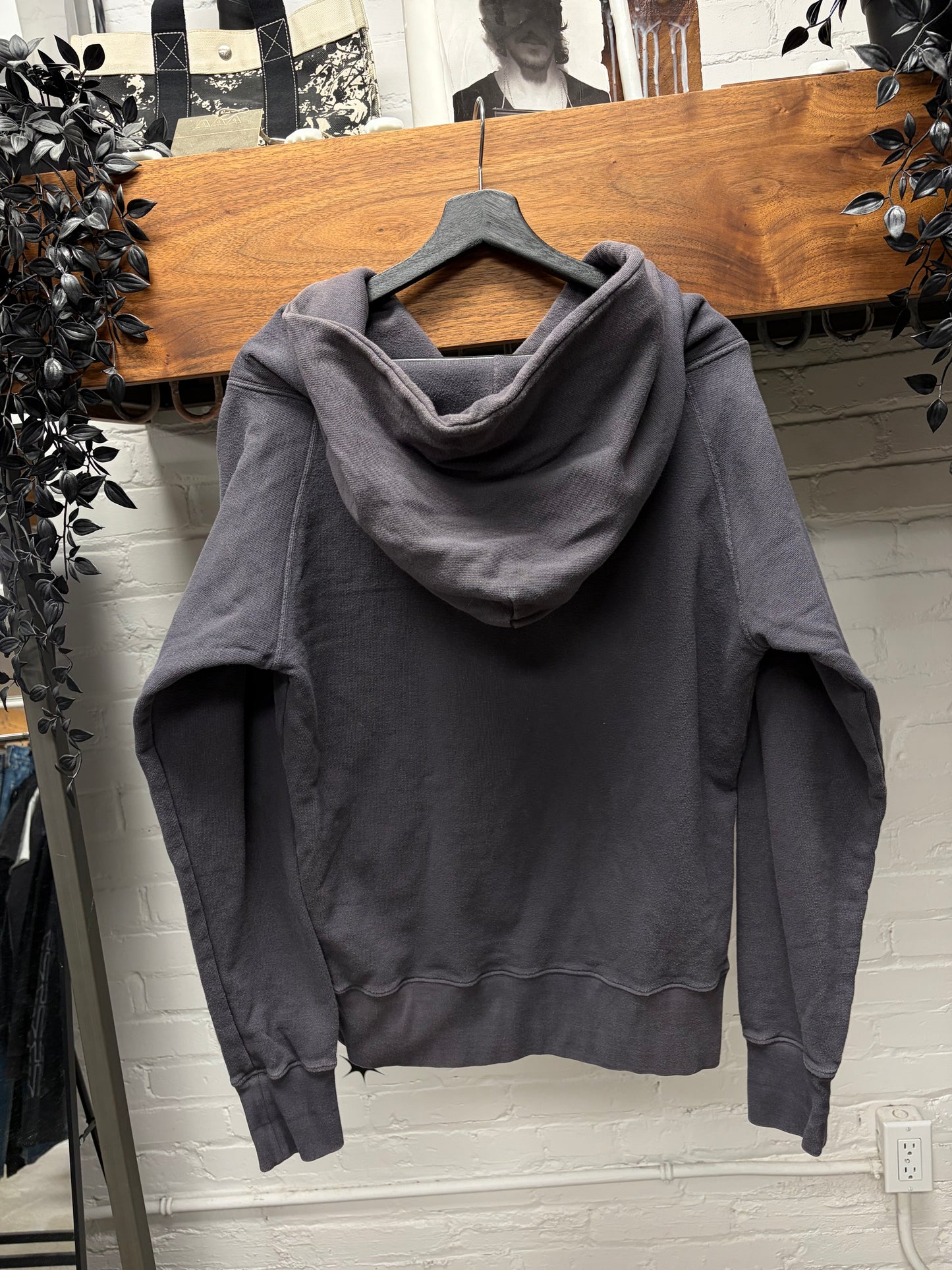 Kapital ‘Surf’ Indigo Blue Cotton Pullover Hoodie