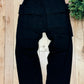 Rick Owens ‘Creatch’ Black Cotton Cargo Pants