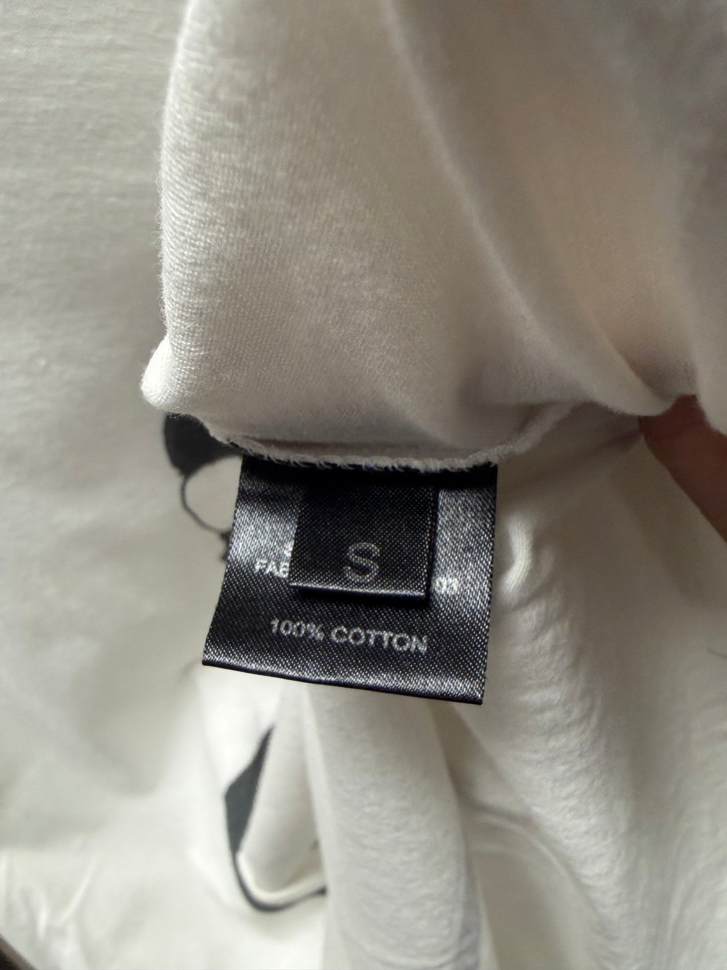 AW2015 Raf Simons ‘Guitar Boy’ White Graphic T-Shirt