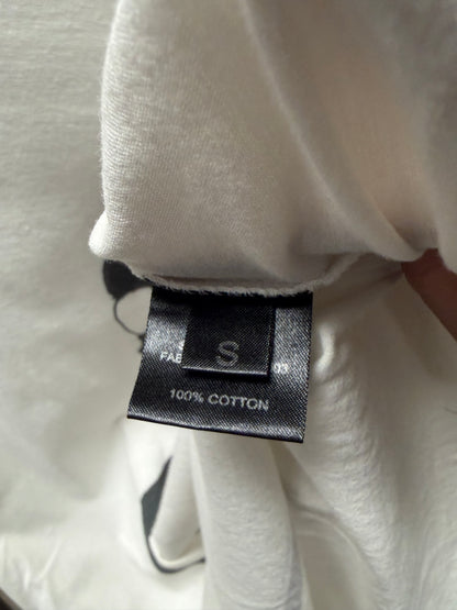AW2015 Raf Simons ‘Guitar Boy’ White Graphic T-Shirt