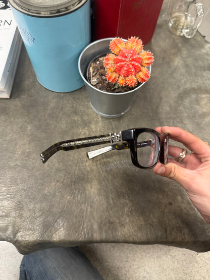 Chrome Hearts ‘Mydixadryll’ 925 Fleur Cross Prescription Frames