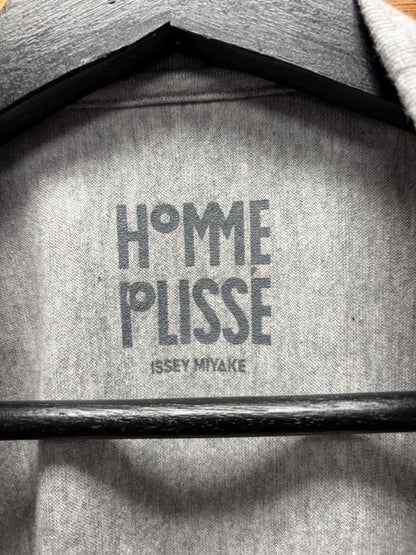 Issey Miyake Homme Plisse Dropped Shoulder Cotton T-Shirt