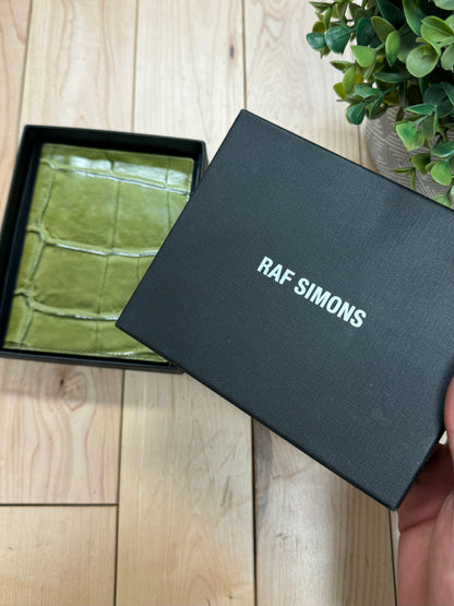 AW2014 Raf Simons x Sterling Ruby ‘Faux Croc’ Genuine Leather Wallet