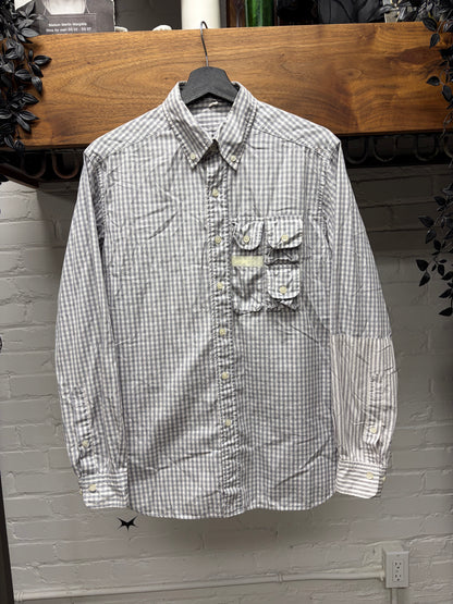AW2016 Mountain Research ‘2160’ Parasite Pocket Gingham Button Up Shirt