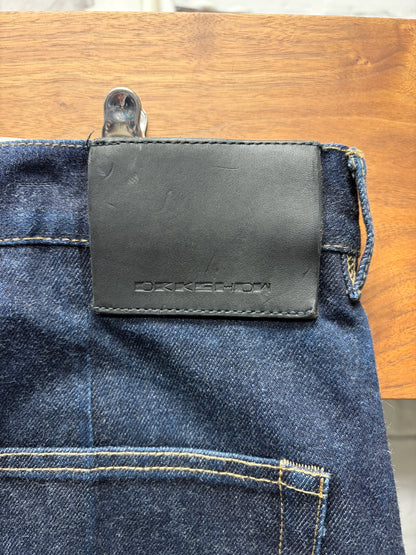 Rick Owens Japanese 16oz ‘Double Knee Geth Cut’ Indigo Denim