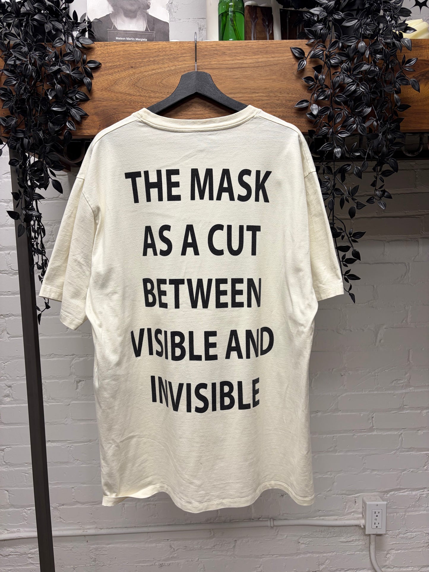 Gucci Manifesto ‘Mask’ Cream White Oversized T-Shirt