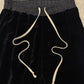 AW2021 Rick Owens ‘Gethsemane’ Velour ‘Pod’ Drop Crotch 3/4 Shorts