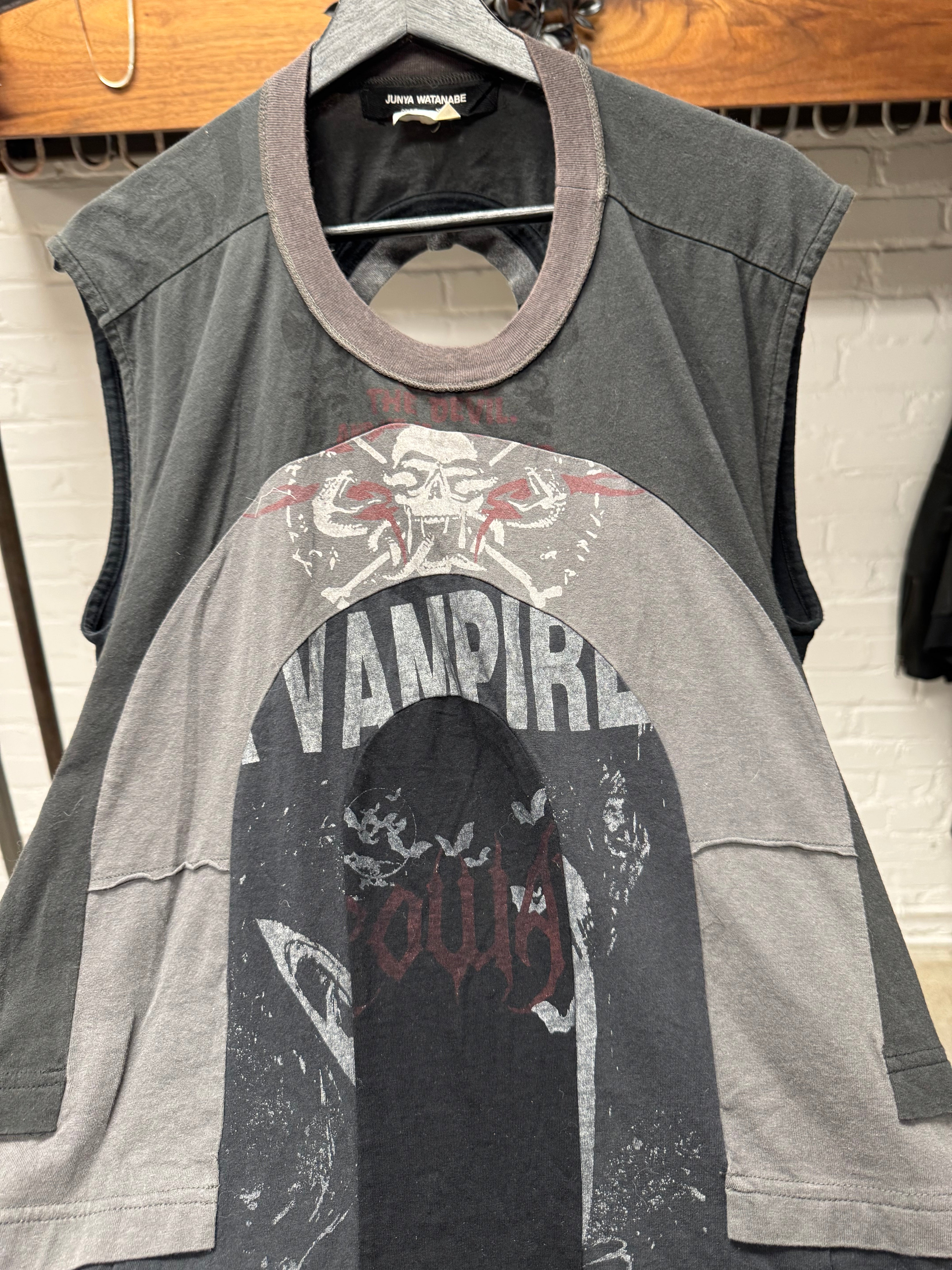 SS2006 Junya Watanabe 'Hellblood Vampire' Reconstructed Tank Top
