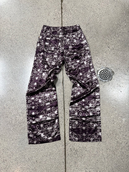 Vintage Jean Paul Gaultier Purple Full Print Pants