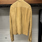 SS2015 Rick Owens ‘Faun’ Blistered Lambskin ‘Mollino’ Zip Bone Jacket