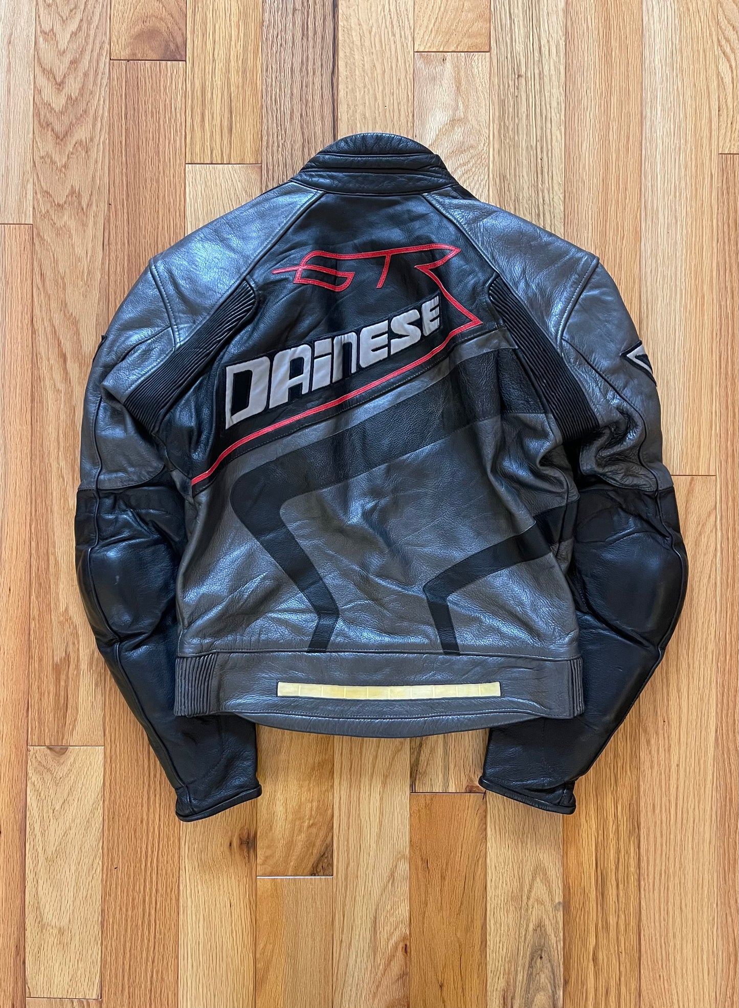 Dainese Leather ‘Cafe Racer’ Patchwork Leather Jacket