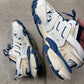 Balenciaga ‘Track Runner’ Blue/White Low Top Sneakers