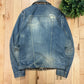 Isamu Katayama Zip Up Light Wash Denim Jacket