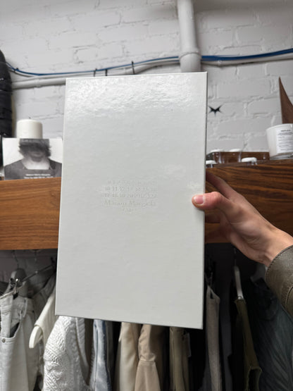 Maison Margiela G.A.T. Black Leather Low Top Sneakers