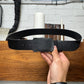 Maison Martin Margiela ‘Faceless’ Black Leather Belt