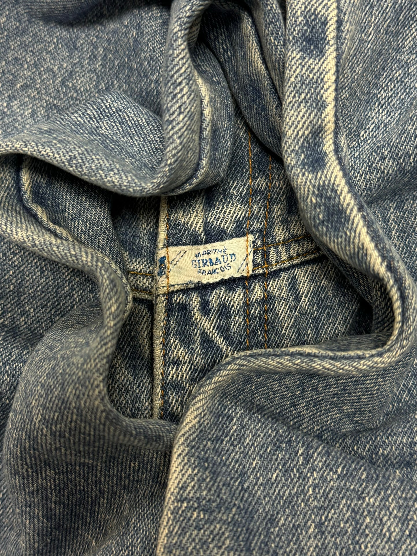 Marithe Francois Girbaud Baggy Blue Denim