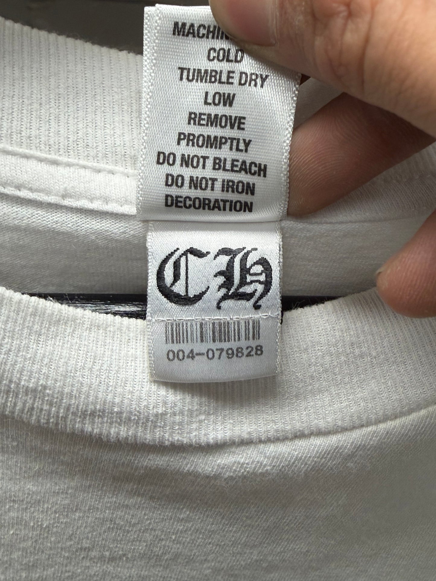 Chrome Hearts ‘California’ Plus Cross White Graphic T-Shirt