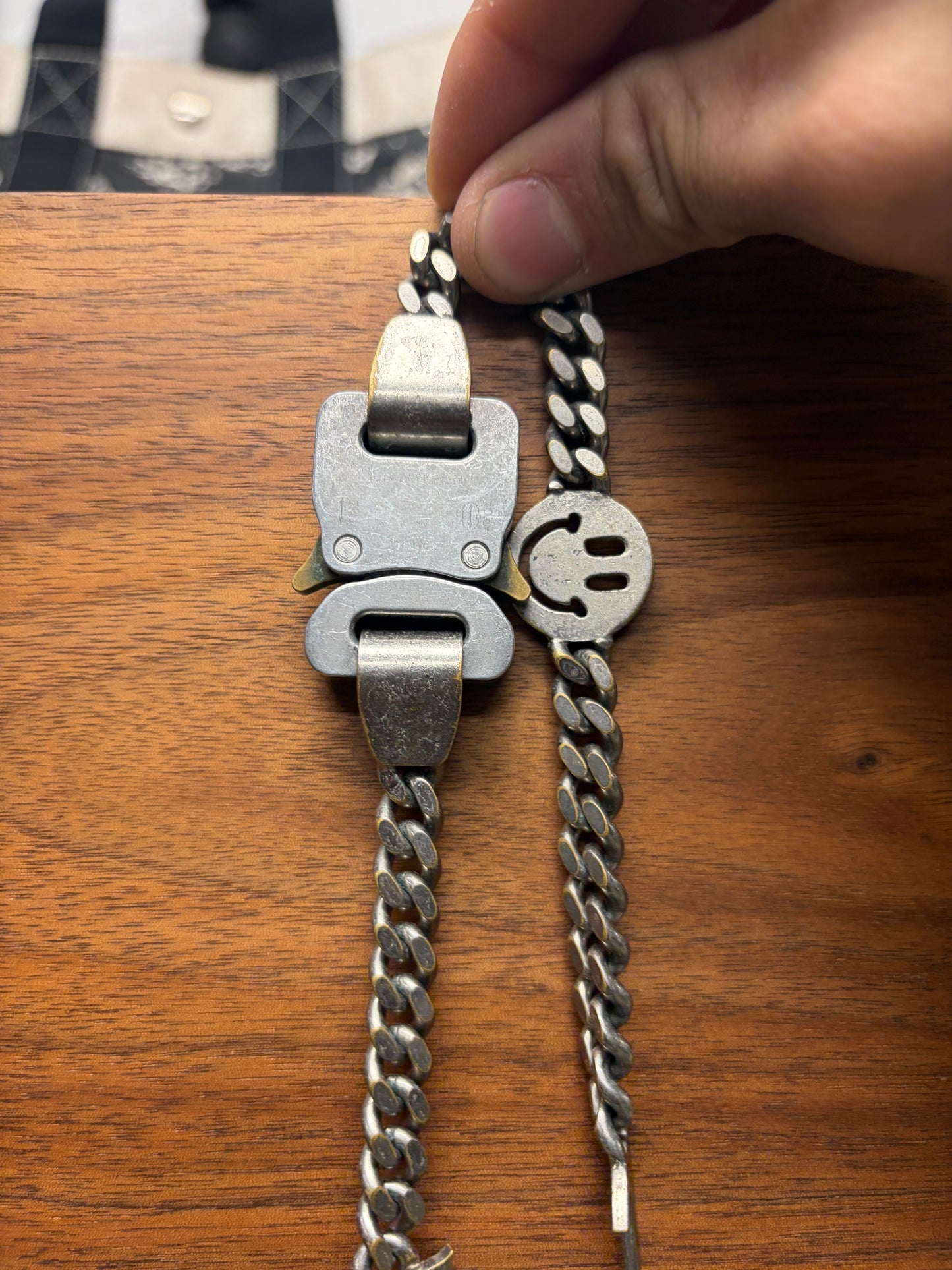 1017 Alyx 9SM x Nike ‘Hero’ Roller Clasp Closure Silver Necklace
