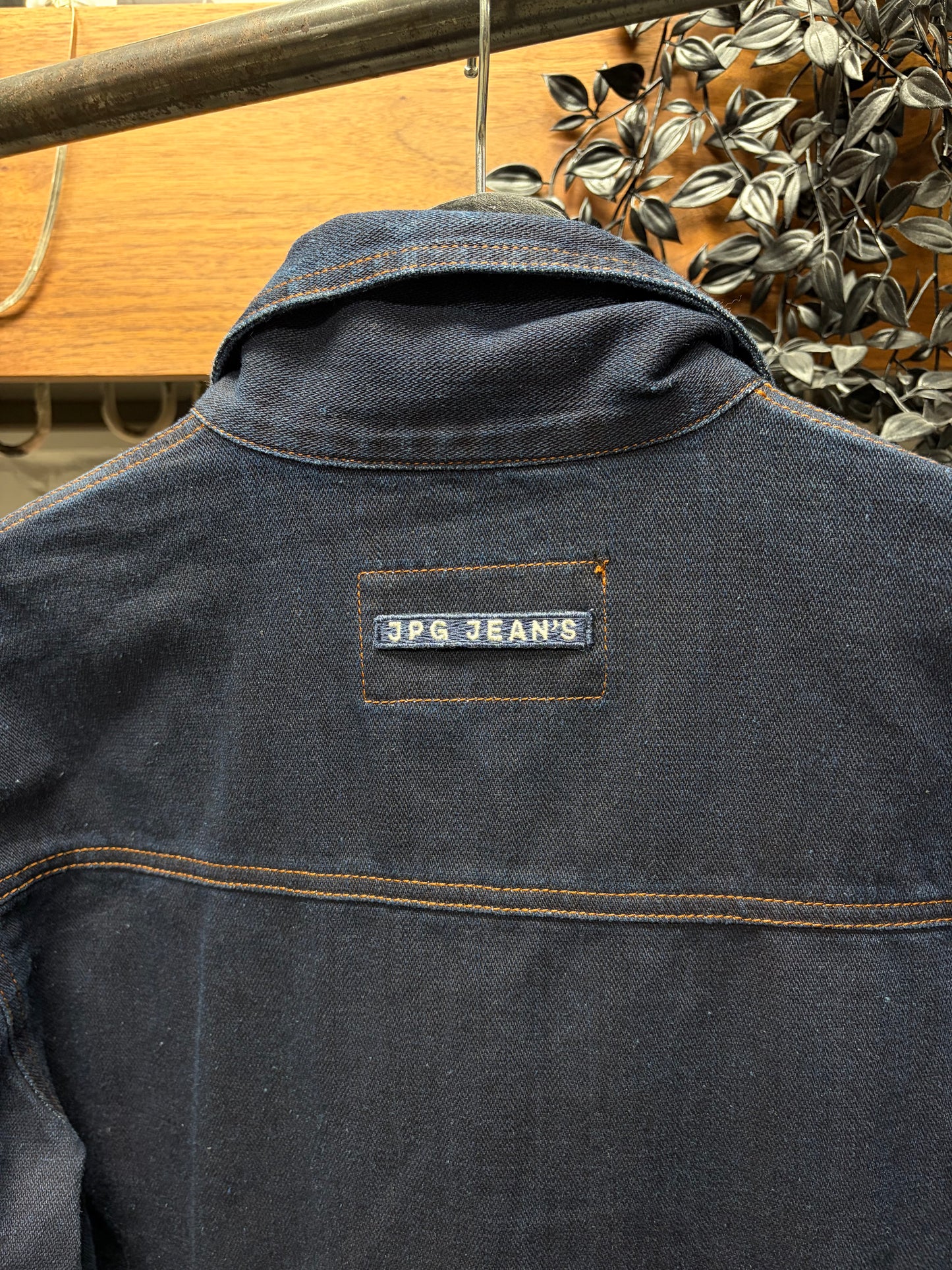 Vintage Jean Paul Gaultier ‘JPG Jeans’ Long Denim Jacket