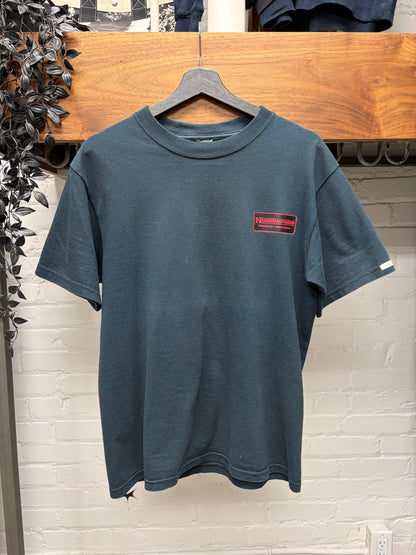 SS2000 Number (N)ine ‘Sunday Mechanic’ Faded Black/Red Graphic T-Shirt