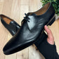 Burberry Oxford Black Leather Dress Shoes