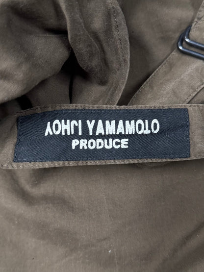 Vintage Yohji Yamamoto ‘Wrap Collar’ Silk Blend Top