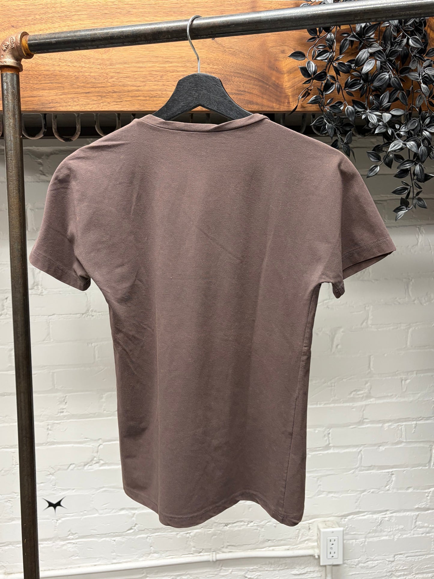 SS1997 Gucci by Tom Ford ‘Gold Buckle’ Basic Brown T-Shirt