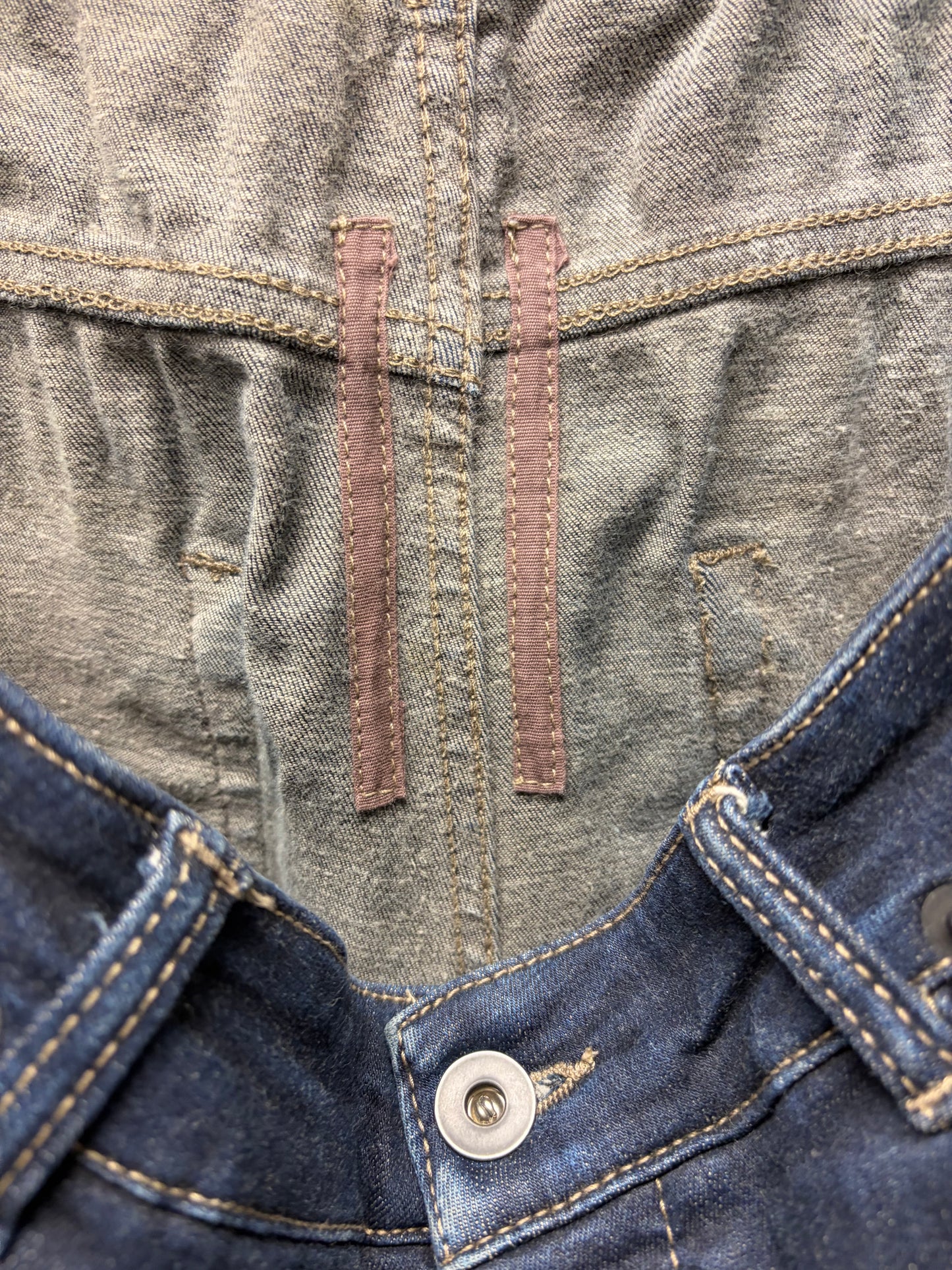 Rick Owens Jeans Detroit Cut
'Dirty Blue' Skinny Jeans