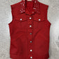 Vintage Jean Paul Gaultier Beaded Denim Vest