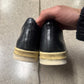 Rick Owens Lambskin Leather ‘Ramones’ Low Top Sneakers