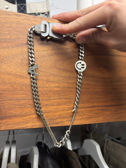 1017 Alyx 9SM x Nike ‘Hero’ Roller Clasp Closure Silver Necklace