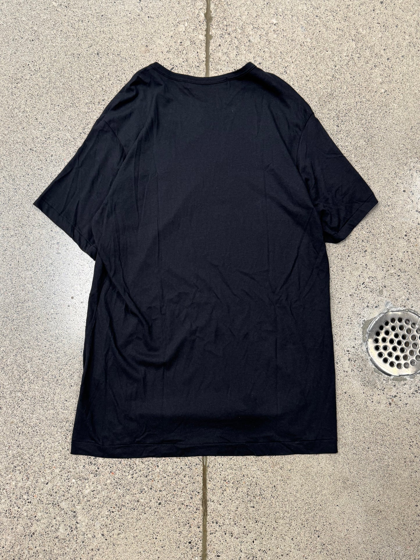 Yohji Yamamoto ‘Ground Y’ Varsity Emblem Black T-Shirt