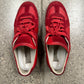 Maison Margiela ‘G.A.T.’ Red Suede Low Top Sneakers