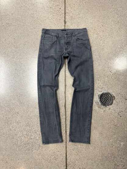 Prada Mainline Grey Slim/Skinny Cut Denim