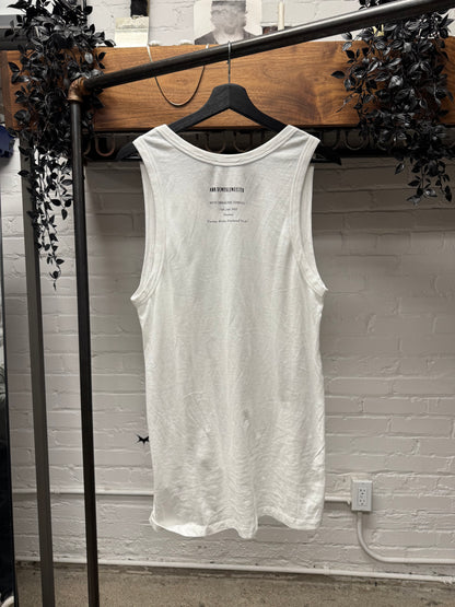 SS2022 Ann Demeulemeester ‘Curious Wishes Feathered The Air’ Tank Top