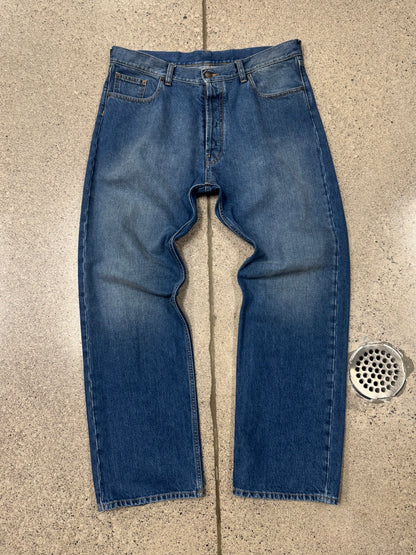 SS2021 Maison Margiela Washed Blue Bootcut Denim