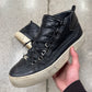 Balenciaga ‘Arena’ Black Leather High Top Sneakers