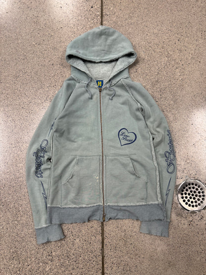 Vintage Hysteric Glamour ‘Love Buzz’ Zip-Up Hoodie