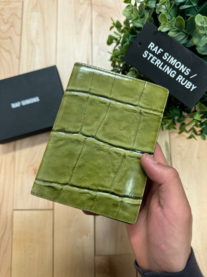 AW2014 Raf Simons x Sterling Ruby ‘Faux Croc’ Genuine Leather Wallet