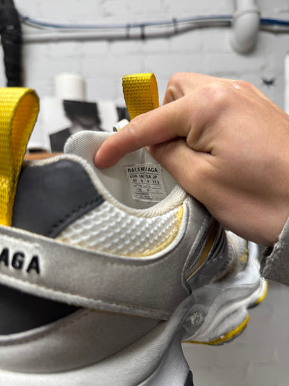 Balenciaga Yellow/Sport Grey Oversized ‘Cargo’ Sneakers