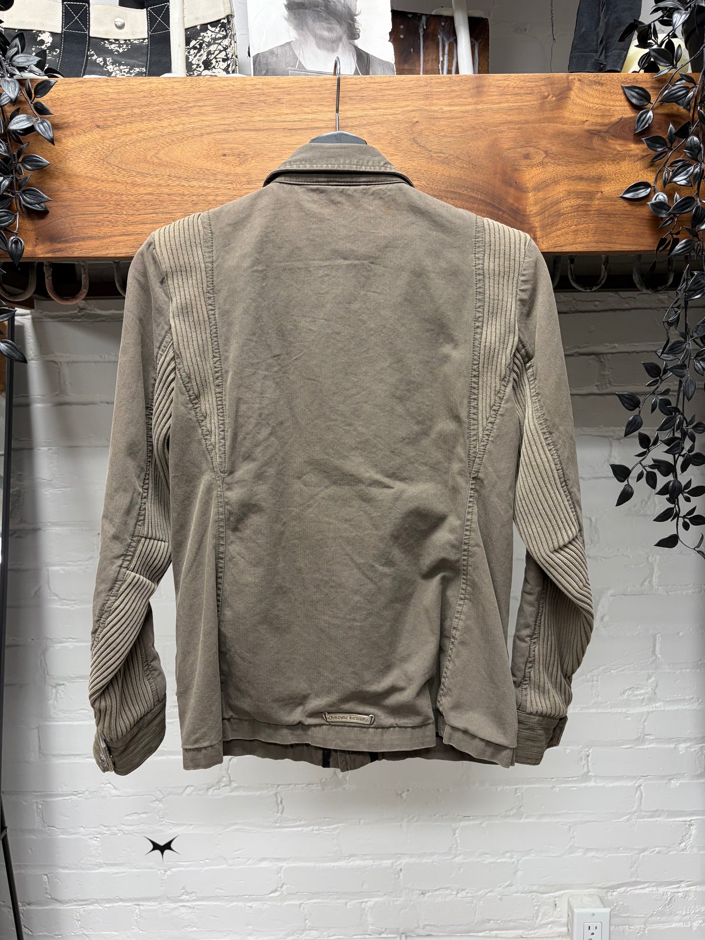 Chrome Hearts ‘Cherry Bomb’ 925 Silver ‘Pyramid Stud’ Custom Order M-65 Field Jacket