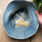 Kapital Old Man & The Sea Light Wash Denim Bucket Hat