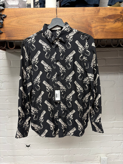 AW2014 Saint Laurent by Hedi Slimane ‘Pistol Print’ Button Up Shirt