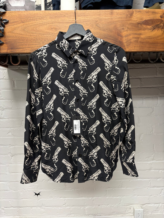 AW2014 Saint Laurent by Hedi Slimane ‘Pistol Print’ Button Up Shirt